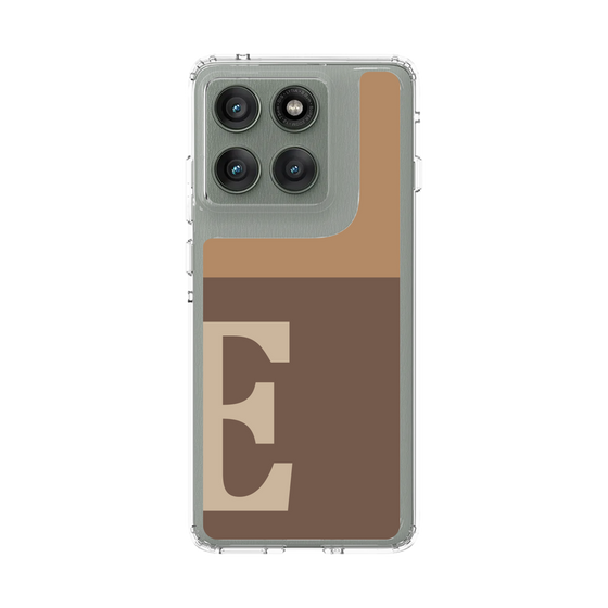 スリムプロテクションケース［ オリジナル - initial two tone - E brown ］