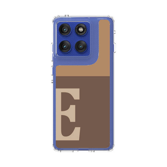 スリムプロテクションケース［ オリジナル - initial two tone - E brown ］