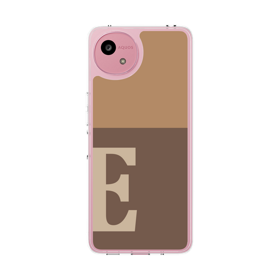 スリムプロテクションケース［ オリジナル - initial two tone - E brown ］