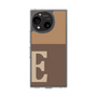 スリムプロテクションケース［ オリジナル - initial two tone - E brown ］