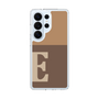 スリムプロテクションケース［ オリジナル - initial two tone - E brown ］