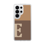スリムプロテクションケース［ オリジナル - initial two tone - E brown ］