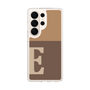 スリムプロテクションケース［ オリジナル - initial two tone - E brown ］