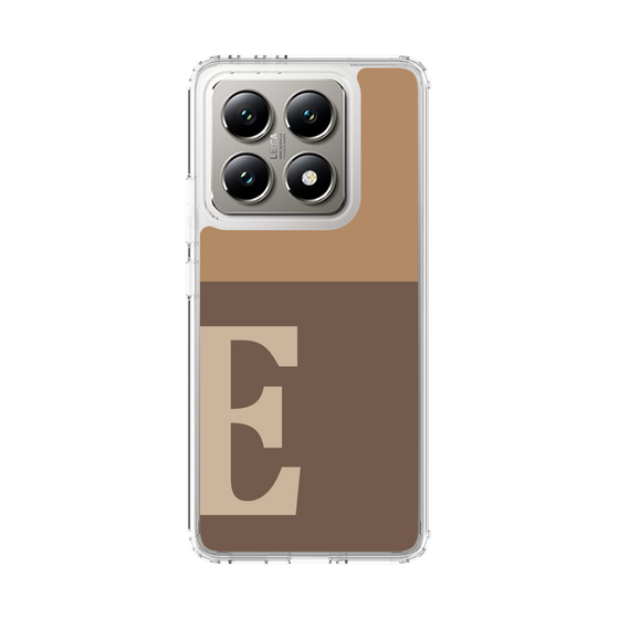 スリムプロテクションケース［ オリジナル - initial two tone - E brown ］