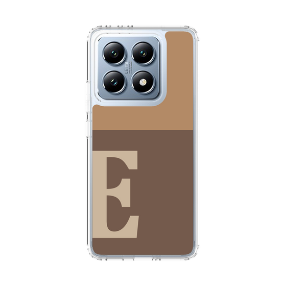 スリムプロテクションケース［ オリジナル - initial two tone - E brown ］
