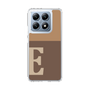 スリムプロテクションケース［ オリジナル - initial two tone - E brown ］