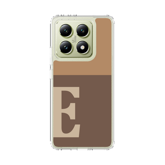 スリムプロテクションケース［ オリジナル - initial two tone - E brown ］