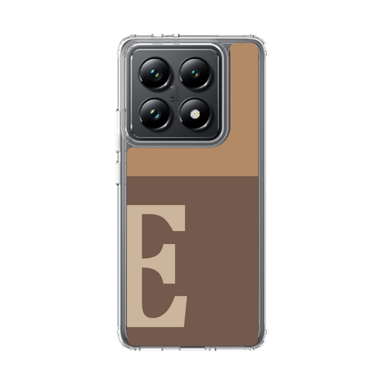 スリムプロテクションケース［ オリジナル - initial two tone - E brown ］