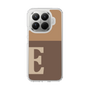 スリムプロテクションケース［ オリジナル - initial two tone - E brown ］