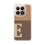 スリムプロテクションケース［ オリジナル - initial two tone - E brown ］