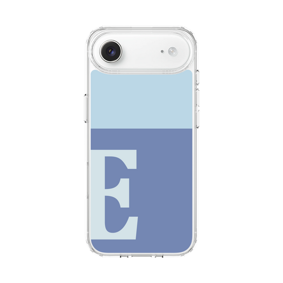 スリムプロテクションケース［ オリジナル - initial two tone - E blue ］
