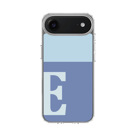 スリムプロテクションケース［ オリジナル - initial two tone - E blue ］