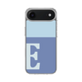 スリムプロテクションケース［ オリジナル - initial two tone - E blue ］