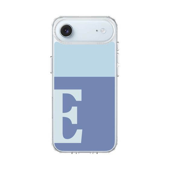 スリムプロテクションケース［ オリジナル - initial two tone - E blue ］