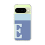 スリムプロテクションケース［ オリジナル - initial two tone - E blue ］