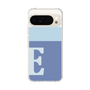 スリムプロテクションケース［ オリジナル - initial two tone - E blue ］