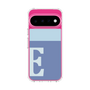 スリムプロテクションケース［ オリジナル - initial two tone - E blue ］