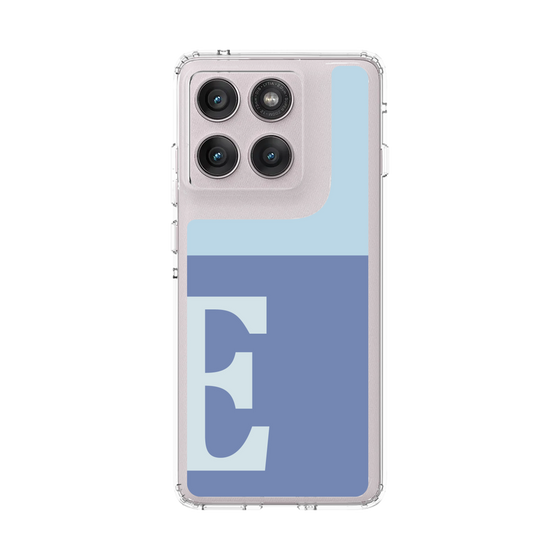 スリムプロテクションケース［ オリジナル - initial two tone - E blue ］