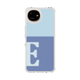 スリムプロテクションケース［ オリジナル - initial two tone - E blue ］