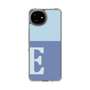 スリムプロテクションケース［ オリジナル - initial two tone - E blue ］
