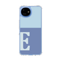 スリムプロテクションケース［ オリジナル - initial two tone - E blue ］