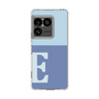 スリムプロテクションケース［ オリジナル - initial two tone - E blue ］