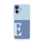 スリムプロテクションケース［ オリジナル - initial two tone - E blue ］