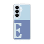 スリムプロテクションケース［ オリジナル - initial two tone - E blue ］