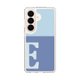 スリムプロテクションケース［ オリジナル - initial two tone - E blue ］