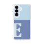 スリムプロテクションケース［ オリジナル - initial two tone - E blue ］