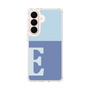 スリムプロテクションケース［ オリジナル - initial two tone - E blue ］