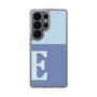 スリムプロテクションケース［ オリジナル - initial two tone - E blue ］