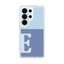 スリムプロテクションケース［ オリジナル - initial two tone - E blue ］