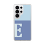 スリムプロテクションケース［ オリジナル - initial two tone - E blue ］