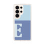 スリムプロテクションケース［ オリジナル - initial two tone - E blue ］