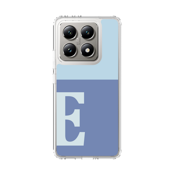 スリムプロテクションケース［ オリジナル - initial two tone - E blue ］