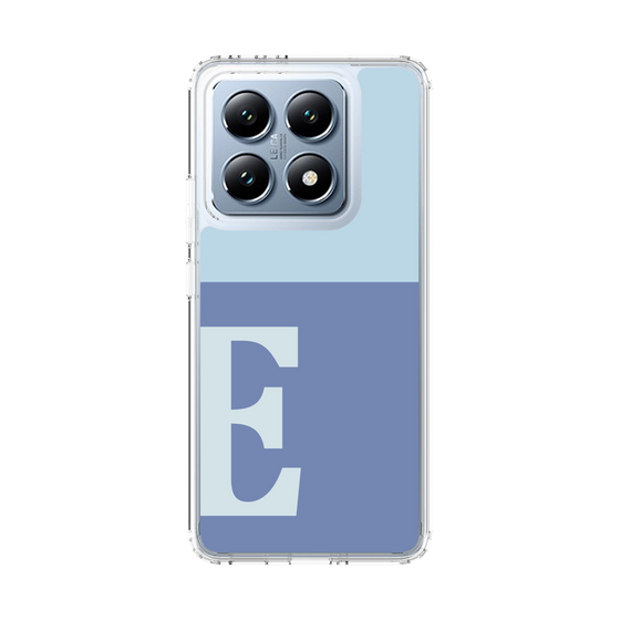 スリムプロテクションケース［ オリジナル - initial two tone - E blue ］