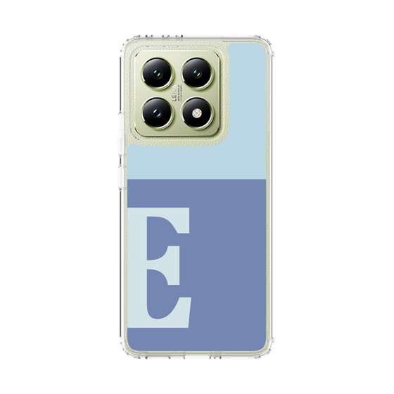 スリムプロテクションケース［ オリジナル - initial two tone - E blue ］