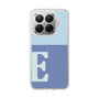 スリムプロテクションケース［ オリジナル - initial two tone - E blue ］