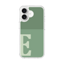 スリムプロテクションケース［ オリジナル - initial two tone - E green ］