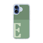 スリムプロテクションケース［ オリジナル - initial two tone - E green ］