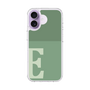 スリムプロテクションケース［ オリジナル - initial two tone - E green ］
