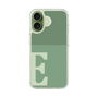 スリムプロテクションケース［ オリジナル - initial two tone - E green ］