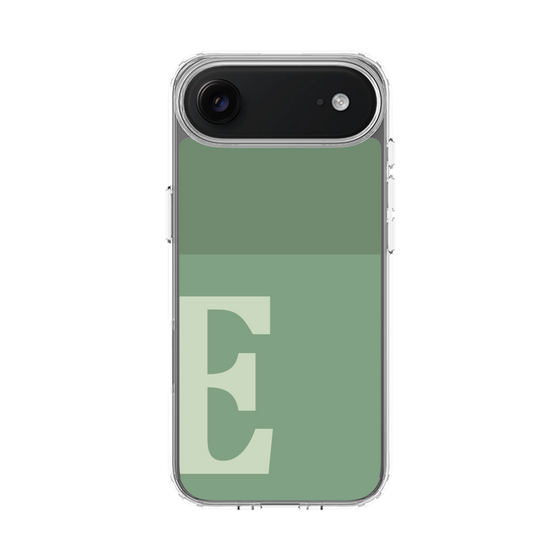 スリムプロテクションケース［ オリジナル - initial two tone - E green ］