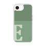 スリムプロテクションケース［ オリジナル - initial two tone - E green ］