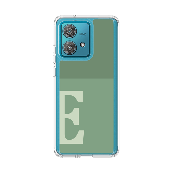 スリムプロテクションケース［ オリジナル - initial two tone - E green ］