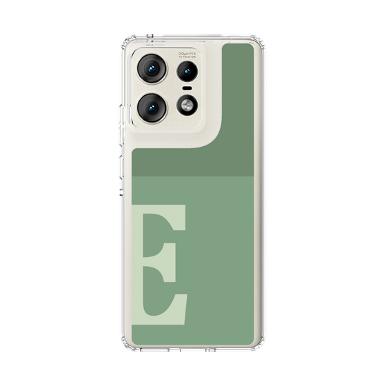 スリムプロテクションケース［ オリジナル - initial two tone - E green ］