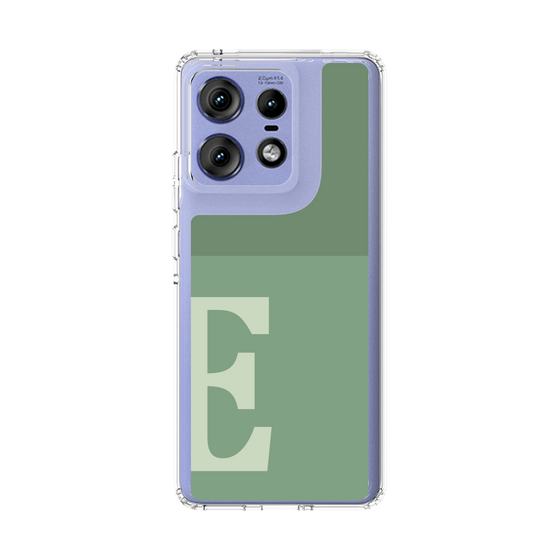 スリムプロテクションケース［ オリジナル - initial two tone - E green ］