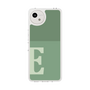 スリムプロテクションケース［ オリジナル - initial two tone - E green ］