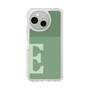 スリムプロテクションケース［ オリジナル - initial two tone - E green ］